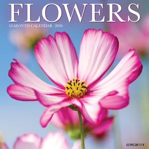 Flowers 2026 12" x 12" Wall Calendar