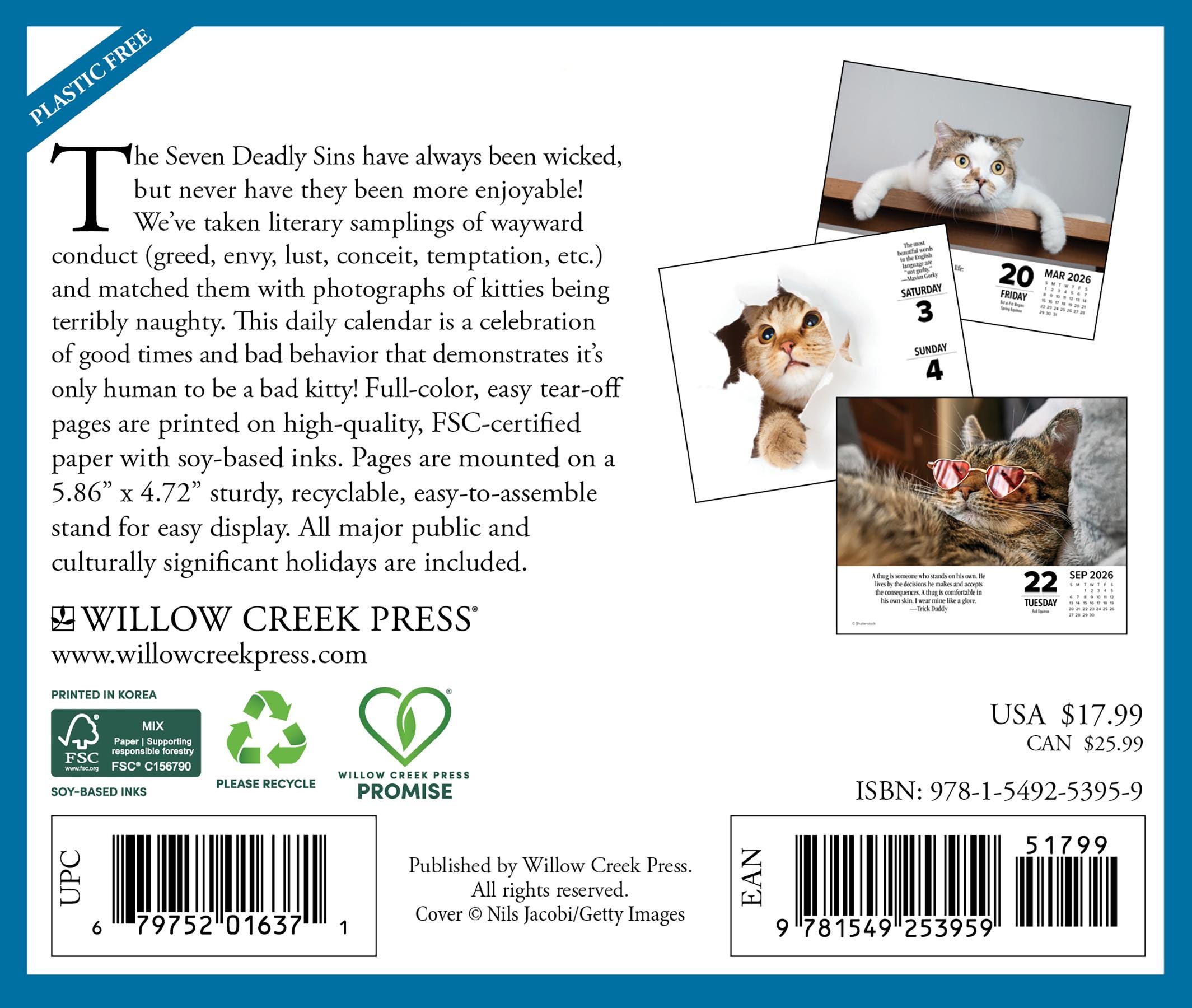 Bad Kitties 2026 Box Calendar - Etsy