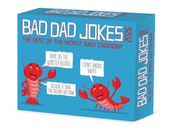 Bad Dad Jokes 2026 Box Calendar