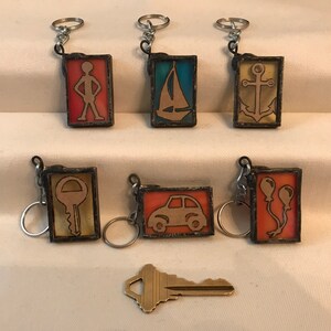 Key Chain Charms - Coming and Going