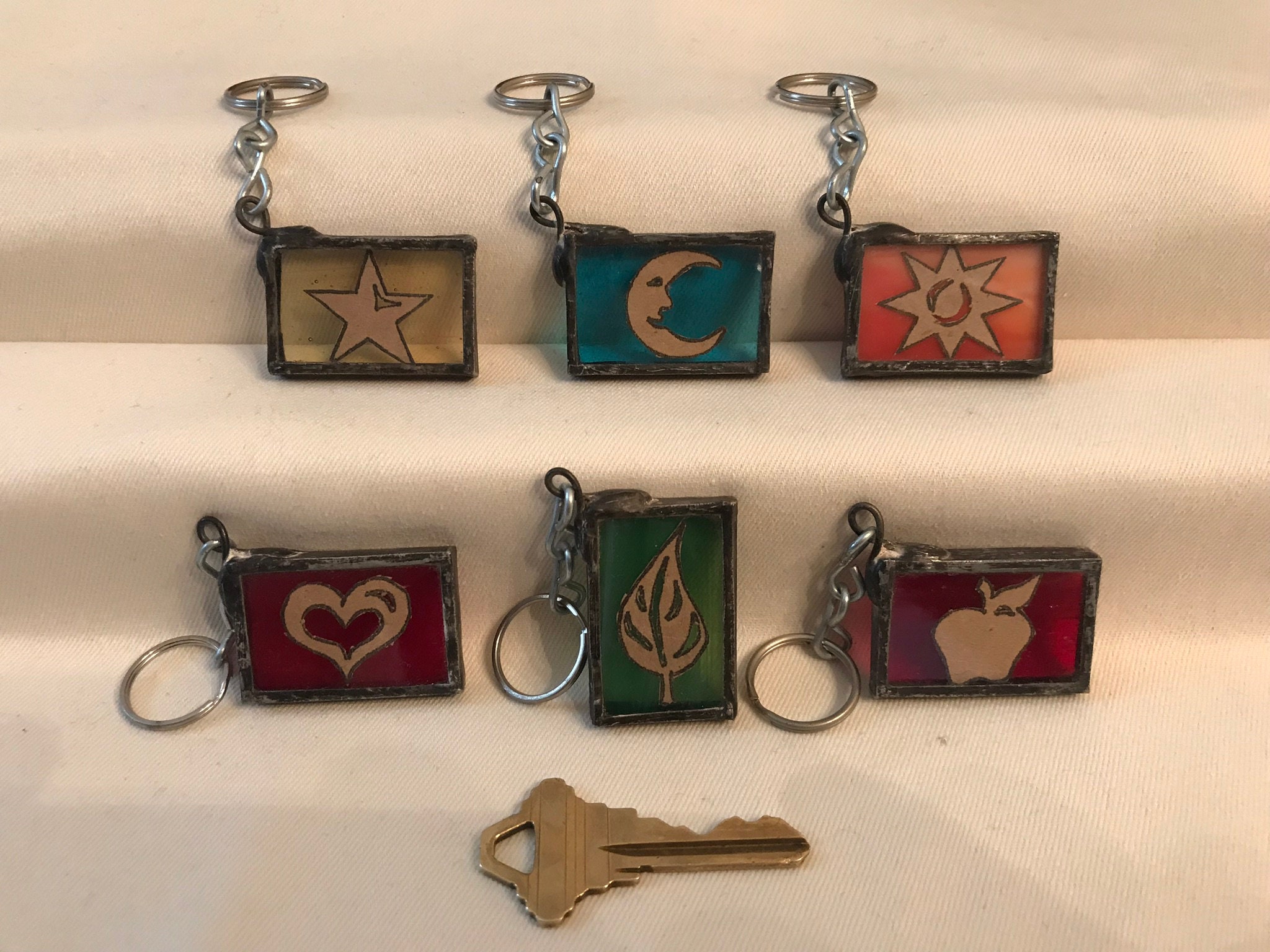 Key Chain Charms Symbols Etsy