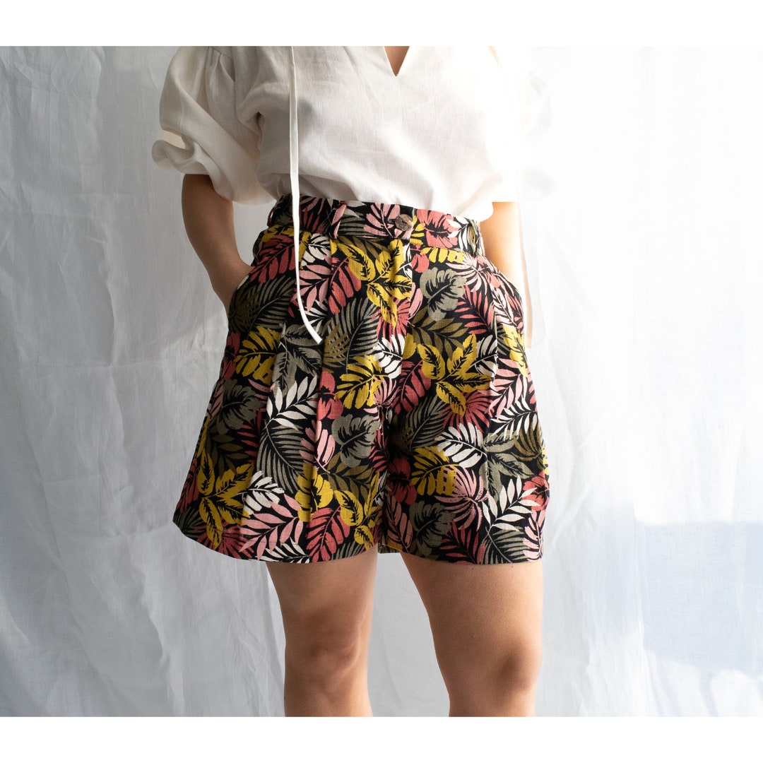 Anna Wide Leg Shorts - Butter Cream Yellow main image 1