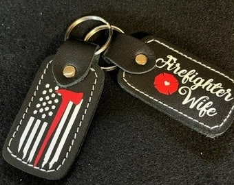 Firefighter Themed KeyChains