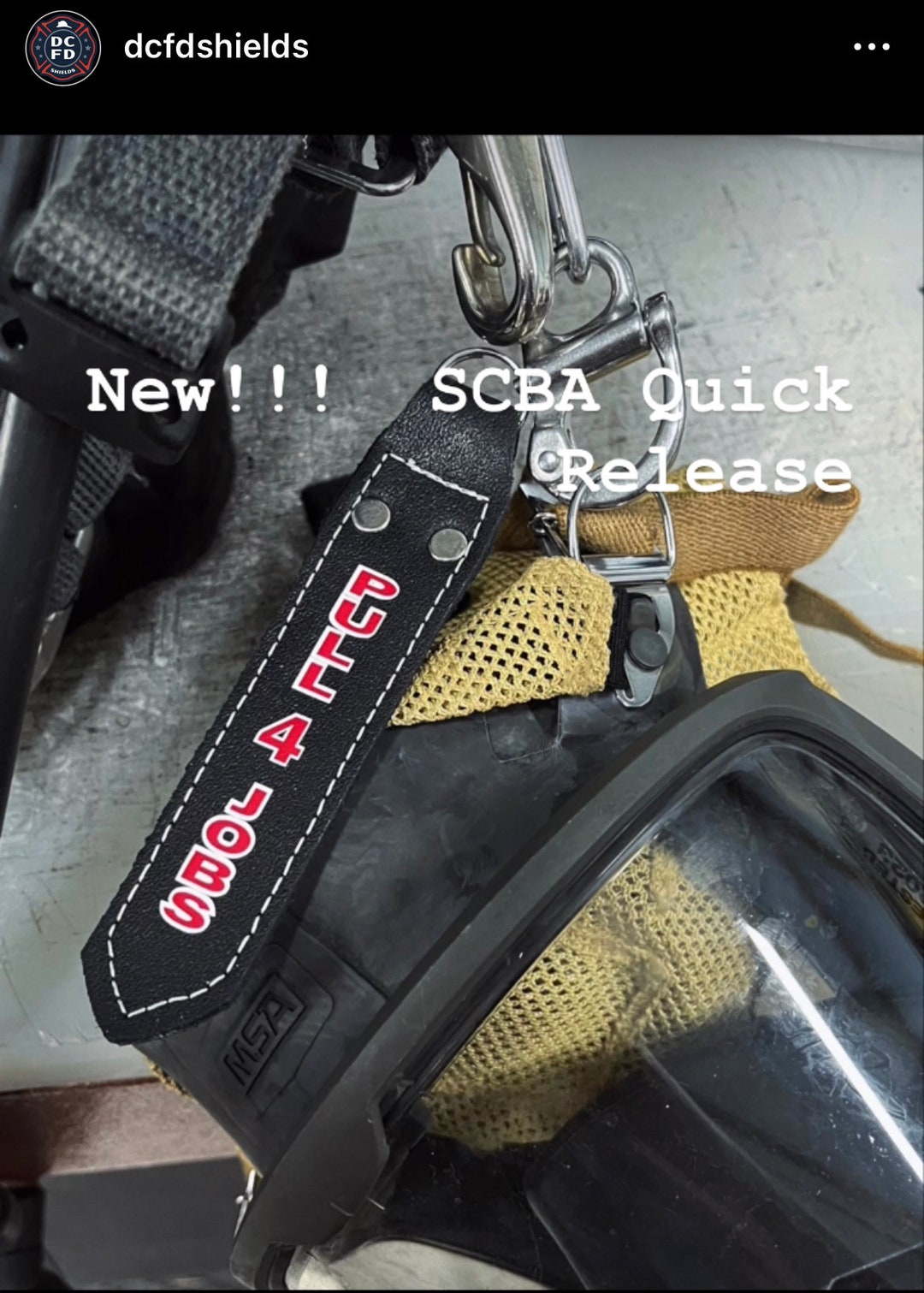 SCBA Mask Quick Release Etsy