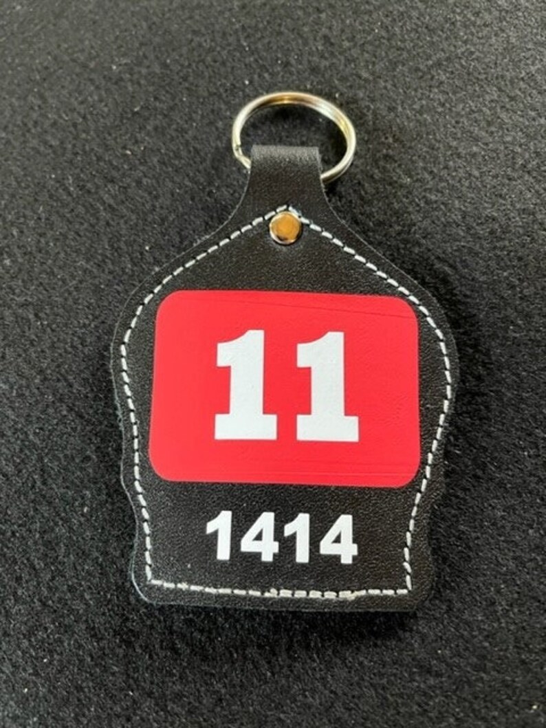 FDNY Style Firefighter Helmet Shield Keychain custom Etsy