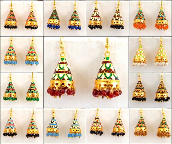 Meenakari earrings sale wholesale