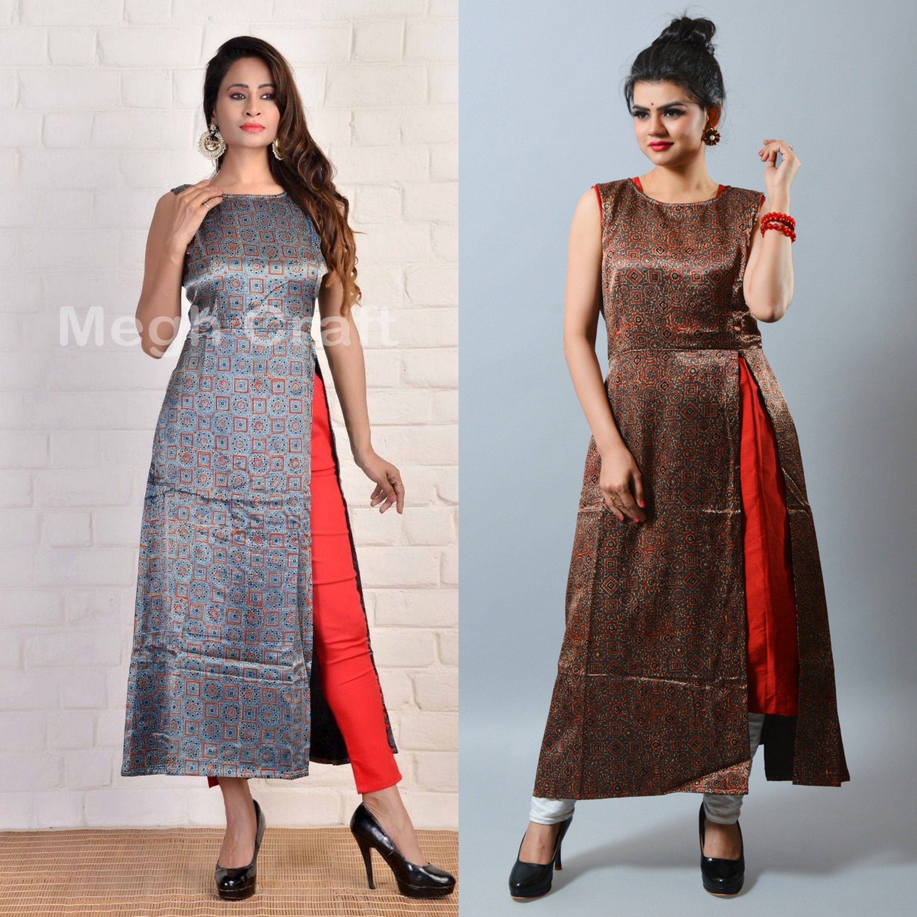 Latest Indian Fashion Kurti Designs Paired with jeans or pants. – Fashion  and Beauty Blog