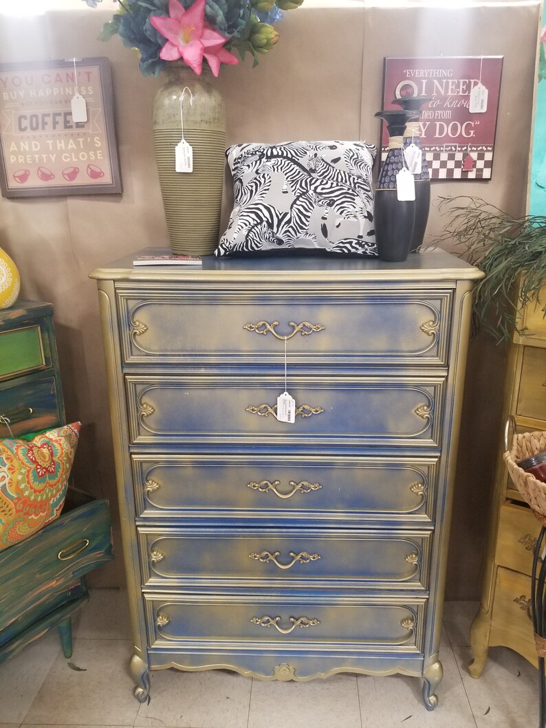 Golden Sky Bassett Dresser Etsy