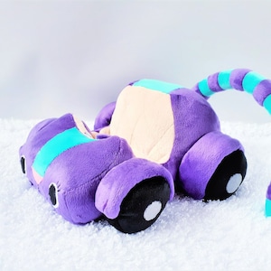 Handmade Carlita the car plush sculpture