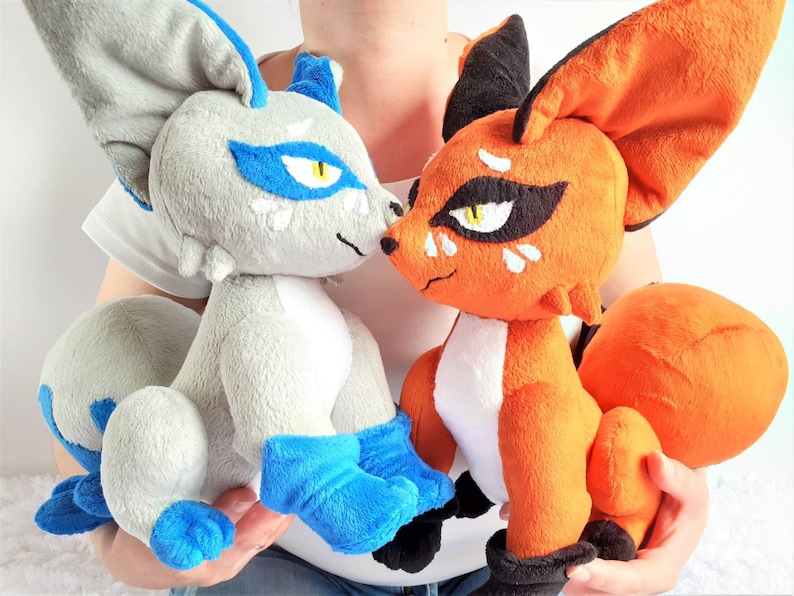 Custom pokemon Shiny Nickit plush | Etsy