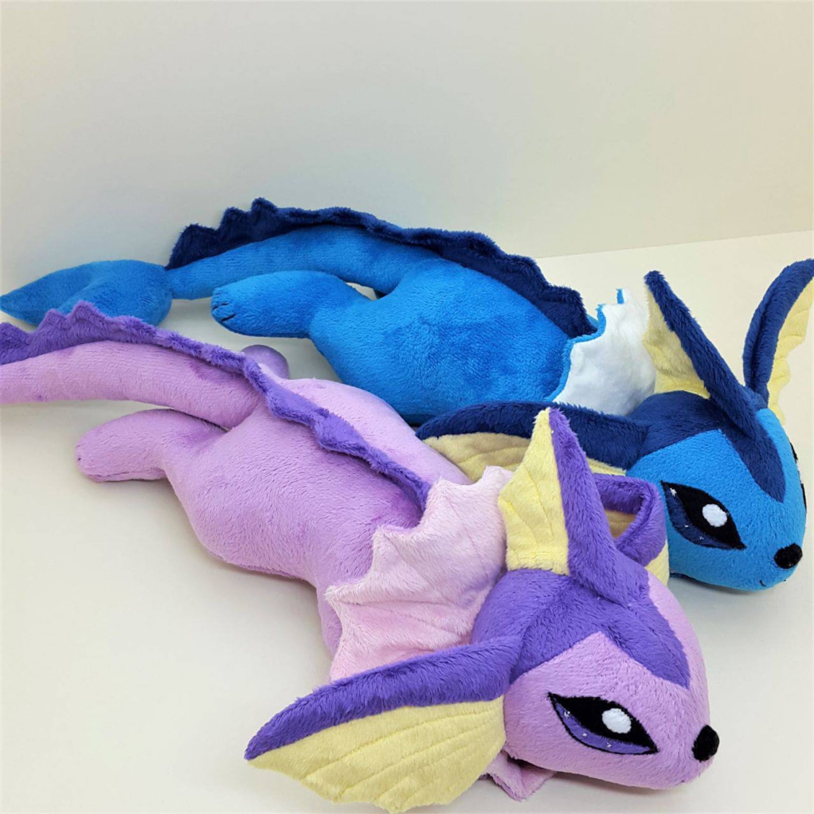 Shiny Vaporeon plush pokemon plush water stone pokemon blue | Etsy