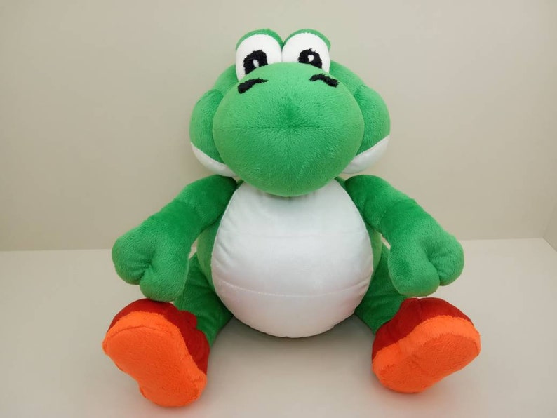 Custom Fat Yoshi plush Super Mario toys | Etsy