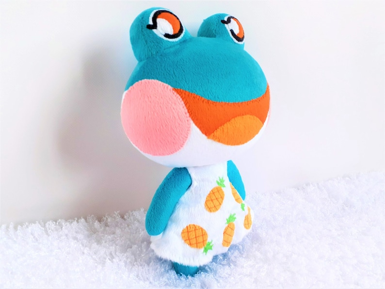 Lily plush Animal crossing plush Etsy
