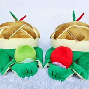Appletun plush sculpture Choose red or green