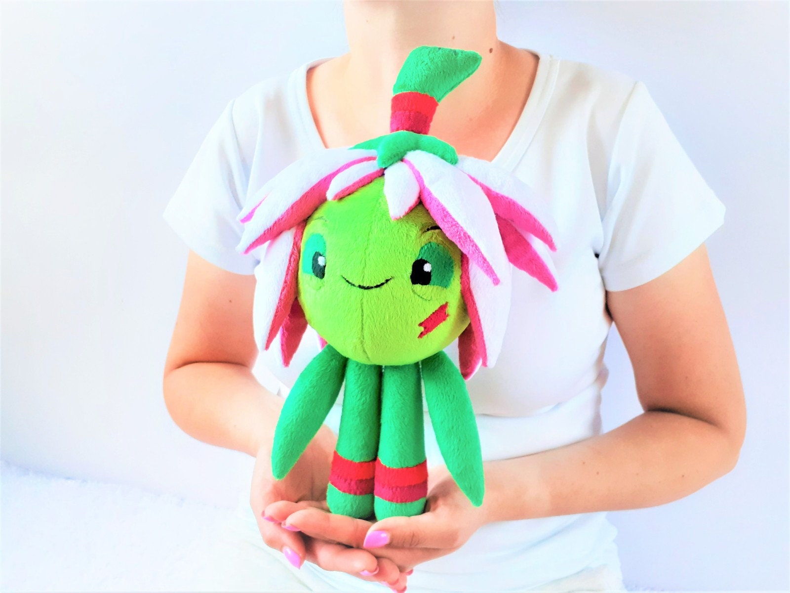 Cute Stuffed Flowers Daisy Rose Tulip and Sweat Pea Plush