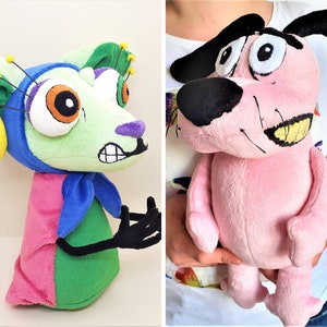 coraje el perro cobarde peluche