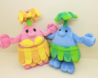 Handmade Pianta plush sculpture