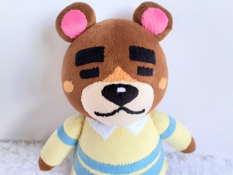 Teddy plush Animal crossing plush | Etsy