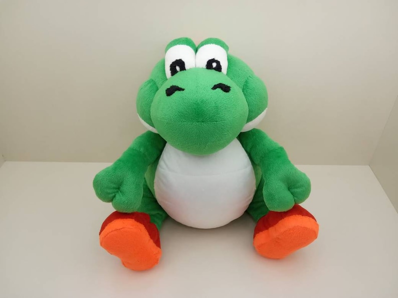 Custom Fat Yoshi plush Super Mario toys | Etsy