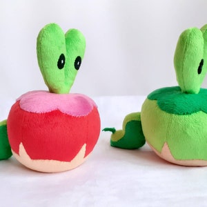 Applin Plush Sculpture Choose Red or Green - Etsy