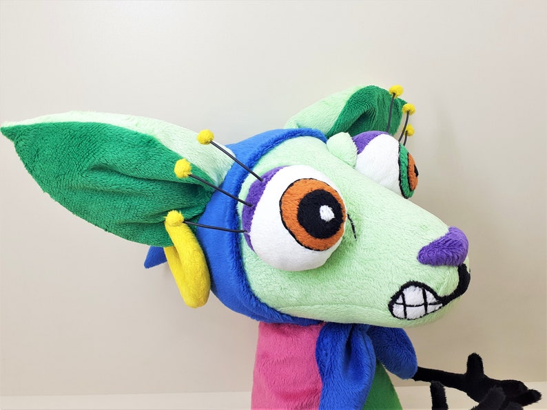 Courage the Cowardly dog plush Shirley the Medium plush | Etsy