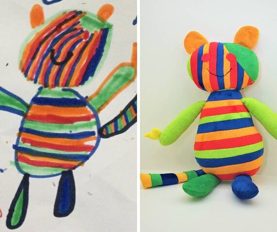 custom stuffed animals etsy