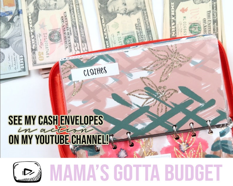 Single Envelope #S-107 Cash Envelope Mama/'s Gotta Budget