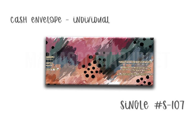 Single Envelope #S-107 Cash Envelope Mama/'s Gotta Budget
