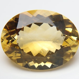 Top Quality 11.32 Carats Natural Citrine Oval Cut, Faceted Citrine loose Gemstone for Jewelry Making November Birthstone
