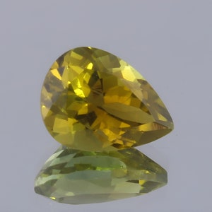 GSI Certified Gorgeous 1,28 Ct Naturalny Brązowo-zielony Turmalin Owalny Szlifowany Fasetowany Luźny Kamień Szlachetny, Prawdziwy Brązowy Turmalin Nieoprawiony Kamień Szlachetny