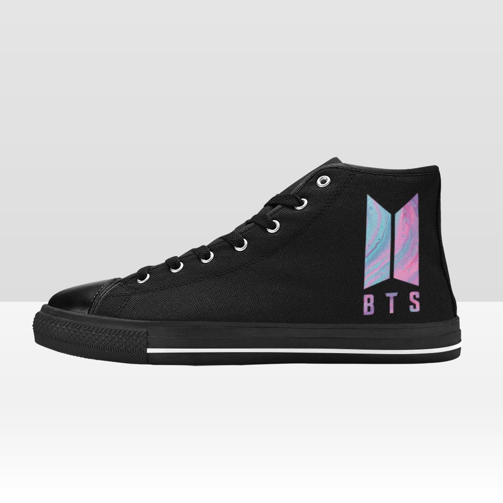 BTS Shoes BTS Logo Sneakers Valentines Day Gift BTS - Etsy Canada BTS Shoes BTS Logo Sneakers Valentines Day Gift BTS - Etsy Canada