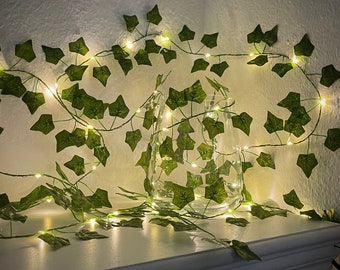 2 - 5 m Efeu- Girlande , LED - Lichterkette