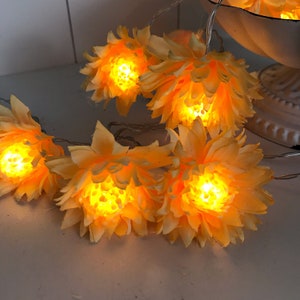 LED fairy lights, flowers, decoration, string lights, Mother's Day gift Easter