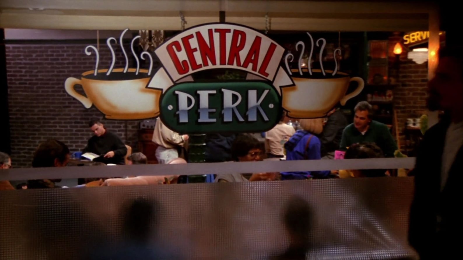 CENTRAL PERK FRIENDS tv show Coffee Shop Printable Poster ...