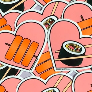 Bunsik Heart Stickers