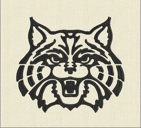 Wildcat machine embroidery design  etsy