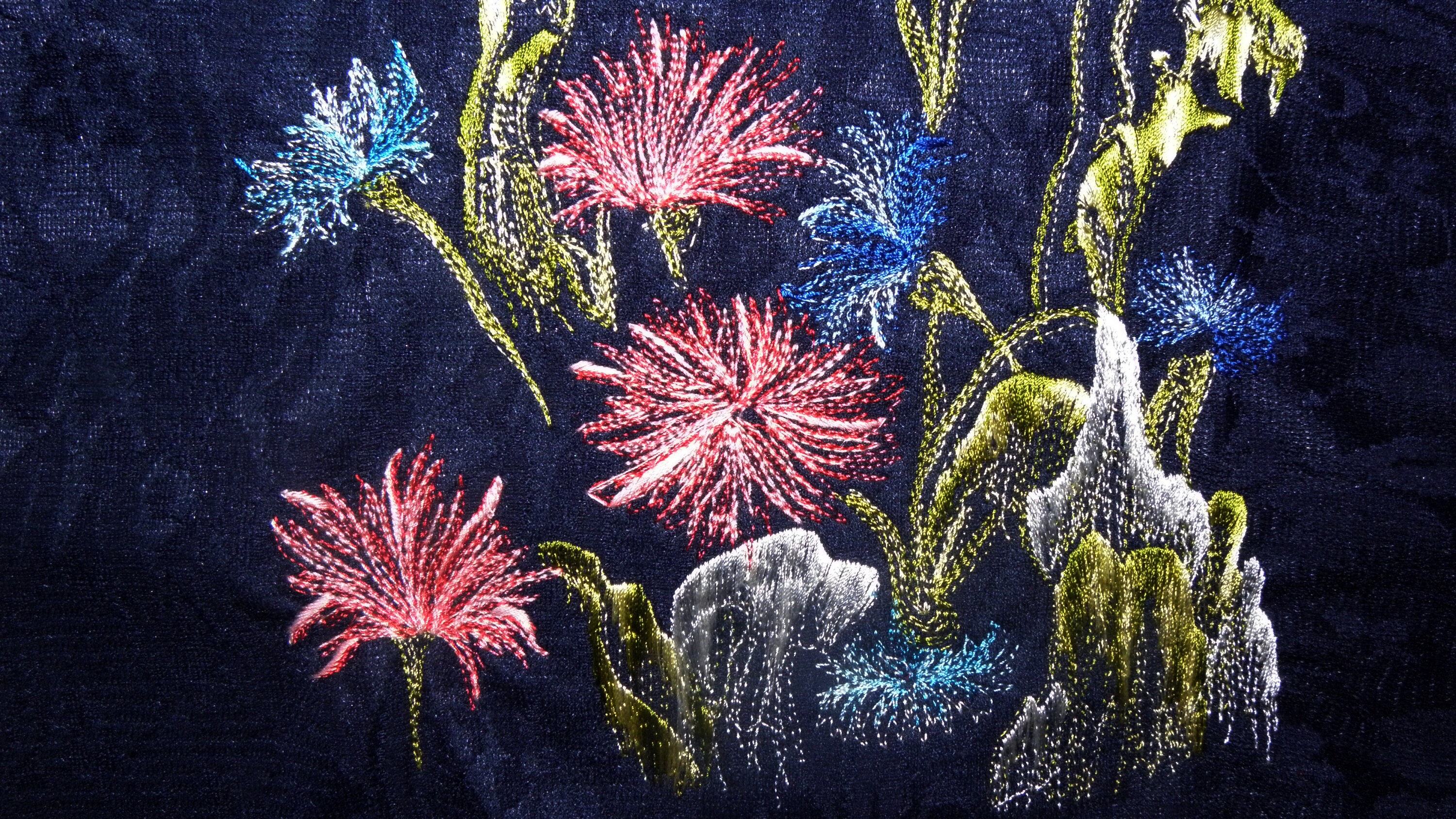 Carnation Flower Bloom Machine Embroidery Design Etsy