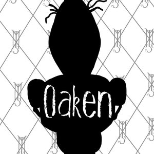 Frozen 2/ Olaf Charades Package- SVG / PNG / JPG image 8