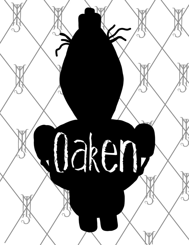 Frozen 2/ Olaf Charades Package- SVG / PNG / JPG image 8