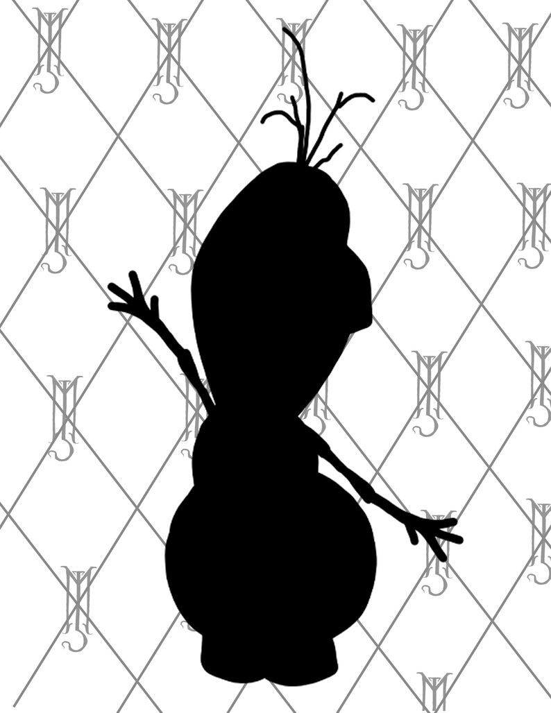 Frozen 2/ Olaf Charades Package- SVG / PNG / JPG image 3