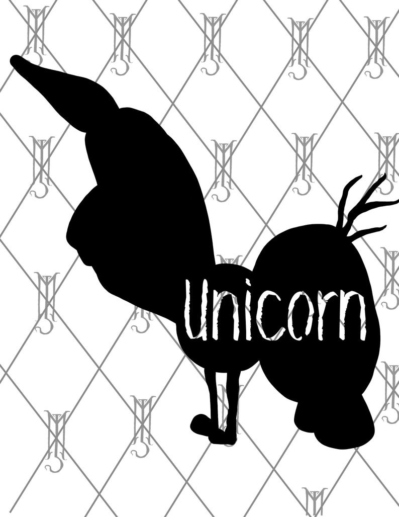 Frozen 2/ Olaf Charades Package- SVG / PNG / JPG image 10