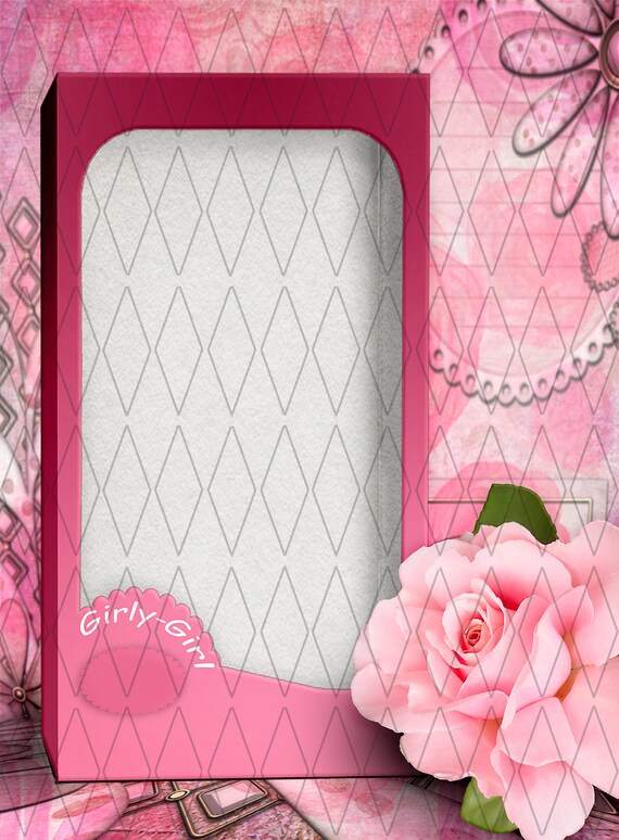Girly Girl Pink Box Digital Backdrop Dreamy Background Etsy Girly Girl Pink Box Digital Backdrop Dreamy Background Etsy