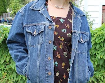 Vintage 1980s 1990s High Quality Denim Jacket