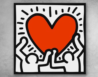 Pair original Keith Haring advertising Tin tray by Tuc cookies signed Pair original Keith Haring advertising Tin tray by Tuc cookies signed