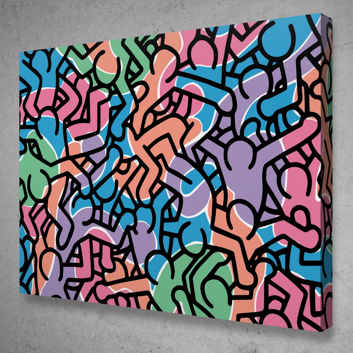 pop art figures keith haring