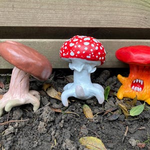 Monshrooms- Polymer clay handmade