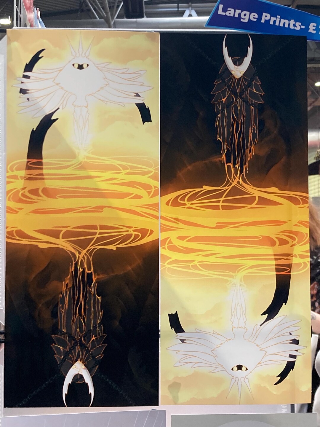 Hollow Knight and Radiance Print - Etsy