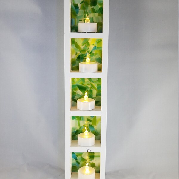 Glass Mosaic Light Box Etsy