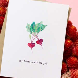 My Heart Beets For You Kaart