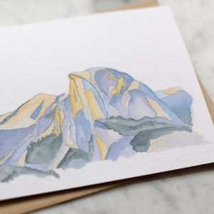 Carte Half Dome Yosemite